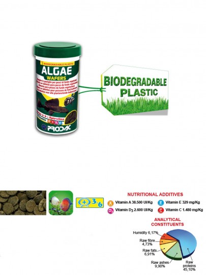 PRODAC Algae Wafers 125g-250ml
